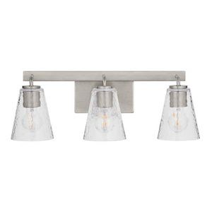 Home Decorators Collection Westbrook 3Light Brushed Nickel Bath Vanity Light